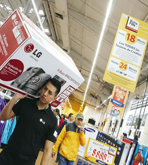 Menos personas compran en el Buen Fin