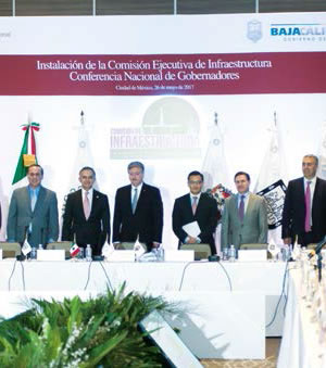 Instala Conago comisión ejecutiva de infraestructura