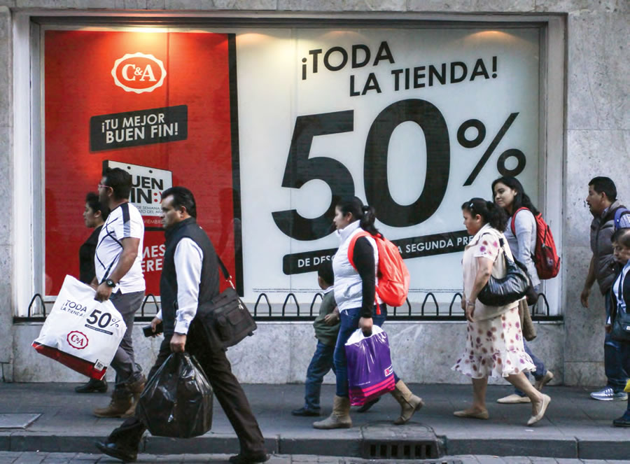 Sólo 3 de cada 10 mexicanos aprovechan el buen fin