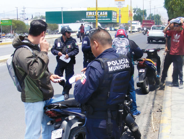 Chicoloapan, más seguro con policías equipados