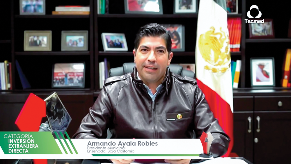 Armando Ayala Robles, Presidente Municipal de Ensenada, Baja California.