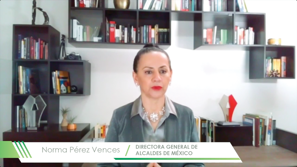 Norma Pérez Vences, Directora General de Alcaldes de México.