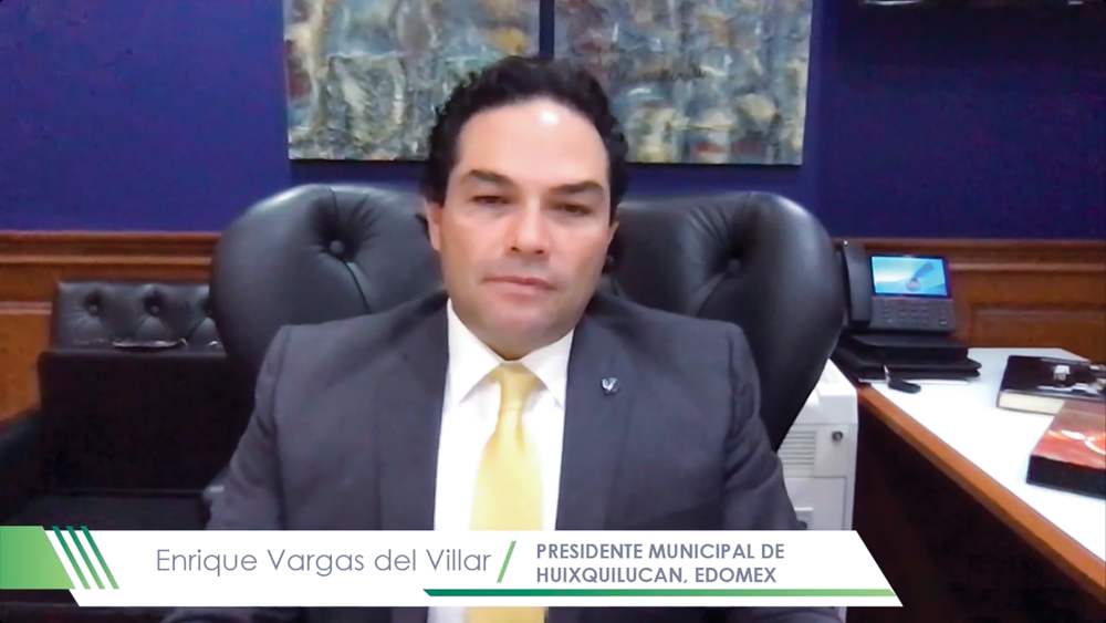 Enrique Vargas del Villar, Presidente Municipal de Huixquilucan, Estado de México.