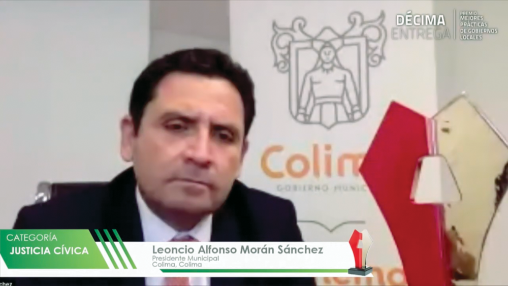 Leoncio Alfonso Morán Sánchez, Presidente Municipal de Colima, Colima.