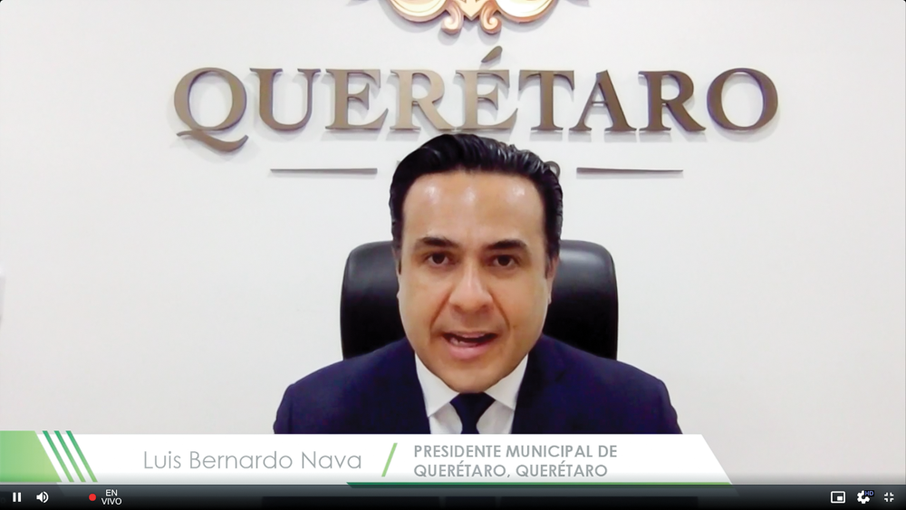 Luis Bernardo Nava, Presidente Municipal de Querétaro, Querétaro.