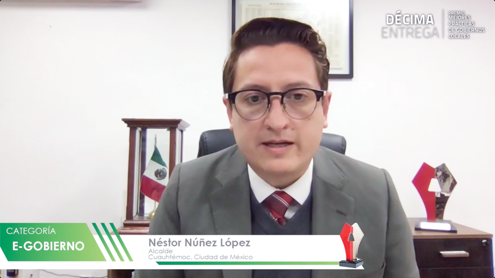Néstor Núñez López, Alcalde de Cuauhtémoc, Ciudad de México.