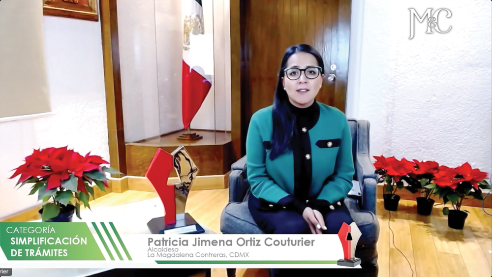 Patricia Jimena Ortiz Couturier, Alcaldesa de La Magdalena Contreras, Ciudad de México.