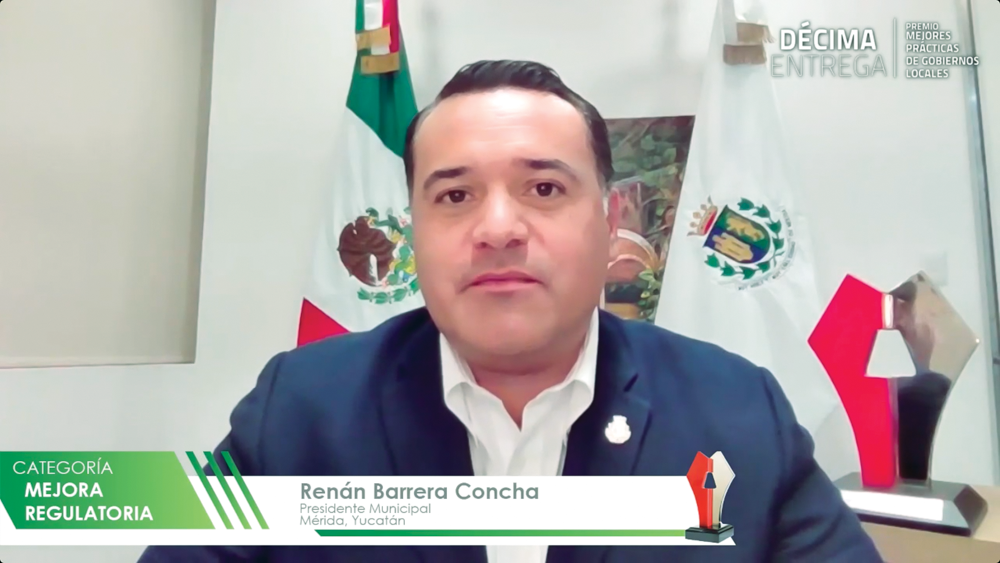Renán Barrera Concha, Presidente Municipal de Mérida, Yucatán.