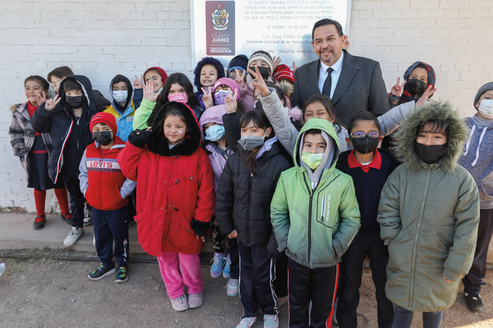 Cruz Pérez Cuéllar apuesta por inversión en educación, cultura y deporte para transformar Ciudad Juárez