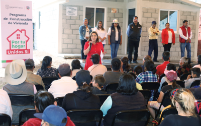 San Mateo Atenco construye vivienda para familias en pobreza extrema