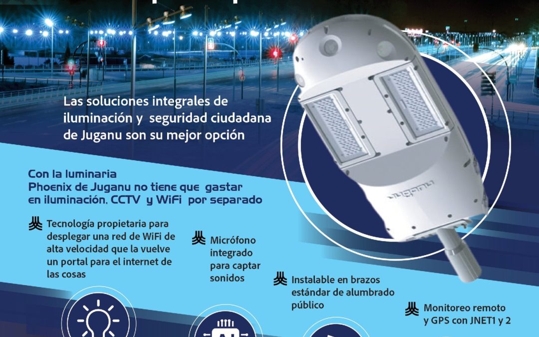 Juganu – Las Soluciones Integrales de Iluminación y Seguridad Ciudadana