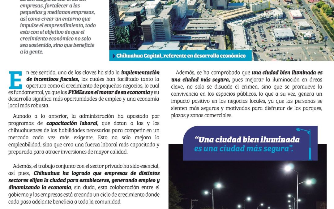 Chihuahua Capital: Impulsando el desarrollo económico local