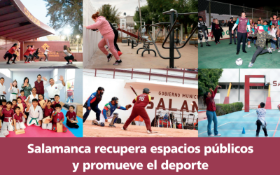 Salamanca recupera espacios públicos y promueve el deporte