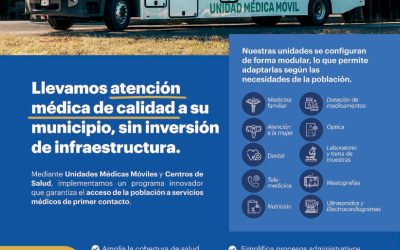 Antena Social - Llevamos Atención Médica de Calidad a su Municipio, Sin Inversión de Infraestructura