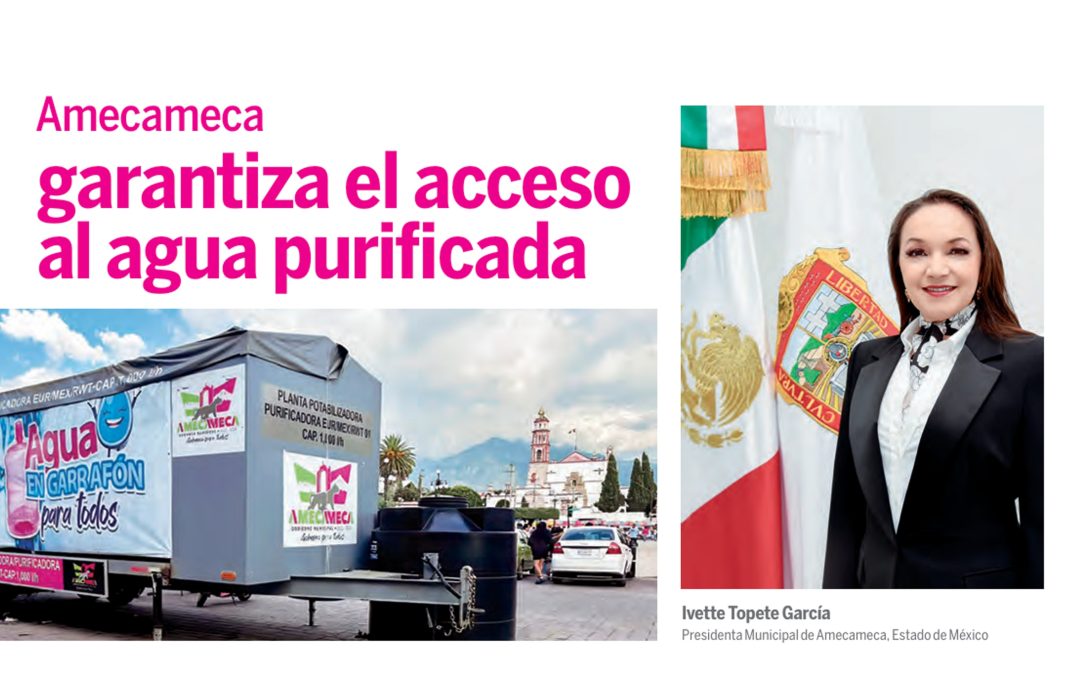 Amecameca Garantiza el Acceso al Agua Purificada