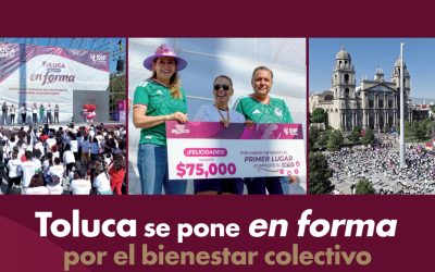 Toluca se pone en forma por el bienestar colectivo