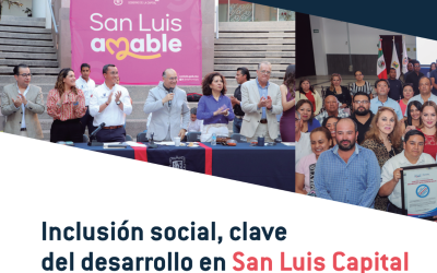 Inclusión social, clave del desarrollo en San Luis Capital