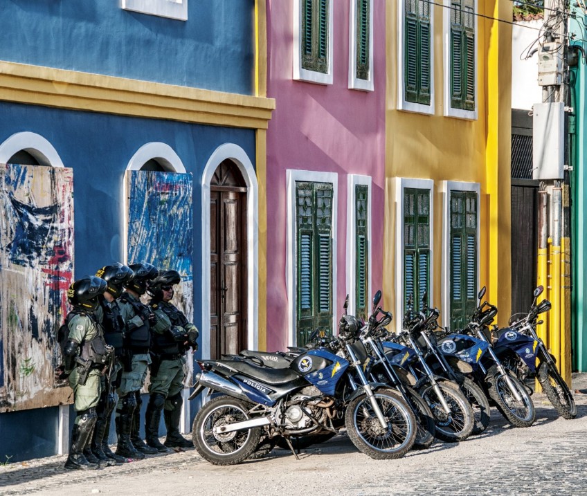 Policía pacificadora en Río de Janeiro