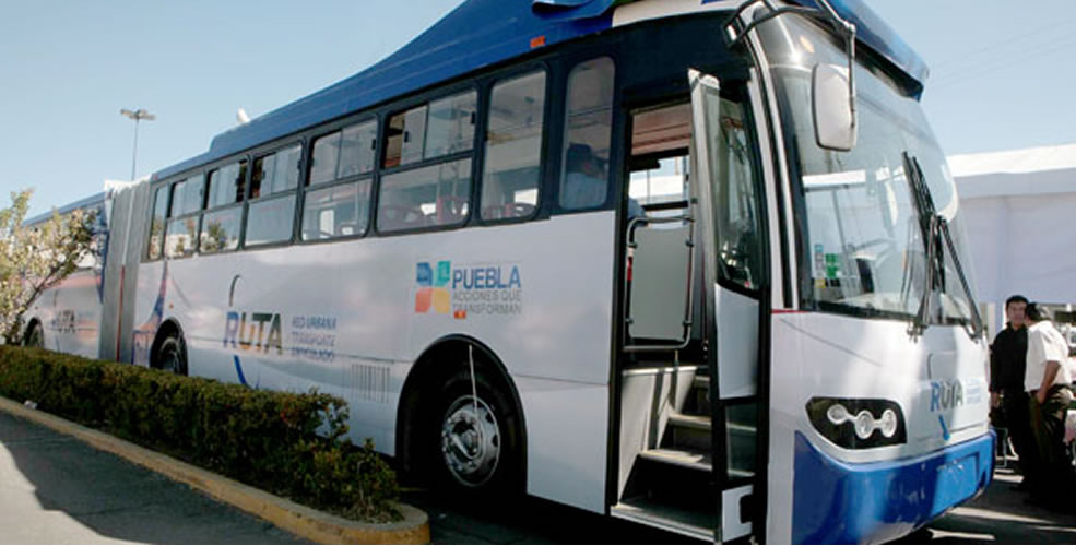 Fracasa Metrobús en Puebla
