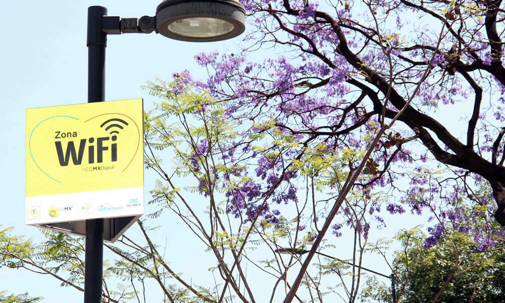 La Ciudad de México contará con wifi en sitios públicos