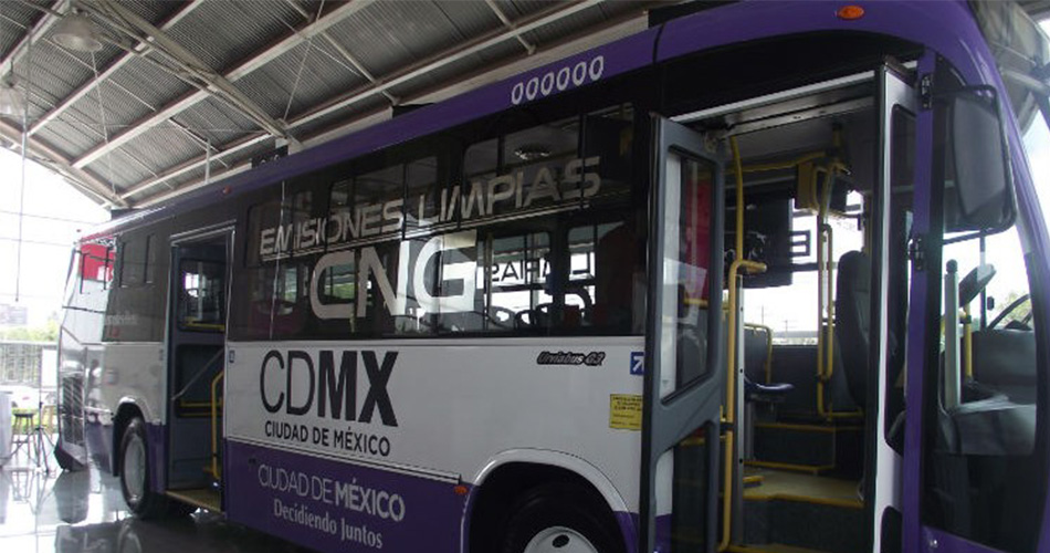 Autobús sustentable es opción para el D.F.