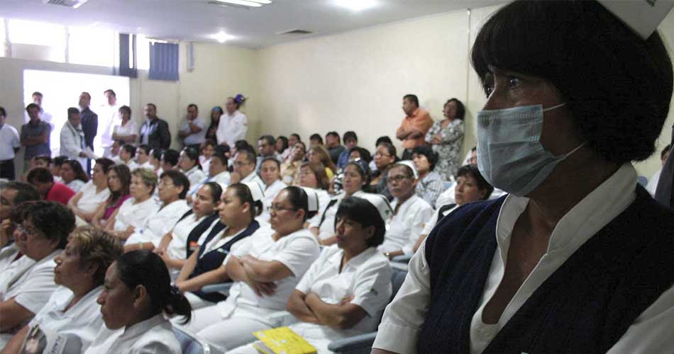 Exige SITYPS formalización de trabajadores de salud en Oaxaca