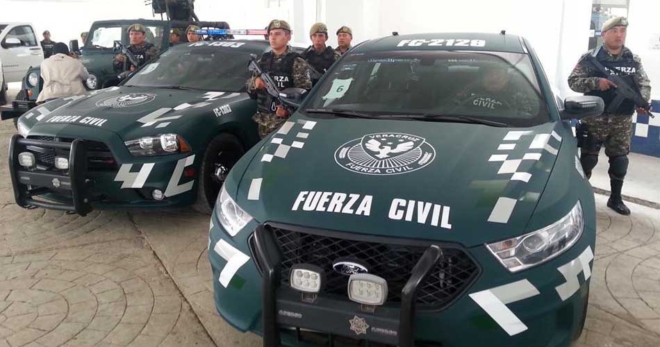 Presentan Fuerza Civil en Veracruz