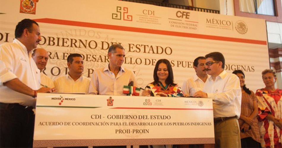 Invertirán 1,300 mdp en municipios de Oaxaca