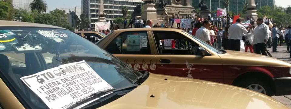Ante bloqueos de taxistas en el DF, Uber ofrece viajes gratis