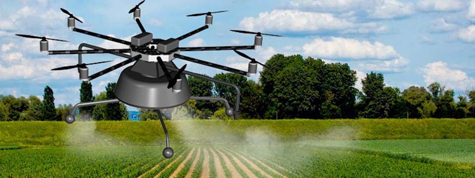 Desarrollan drones para fumigar y fertilizar campo mexicano