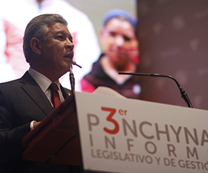 Rinde Penchyna Tercer Informe Legislativo