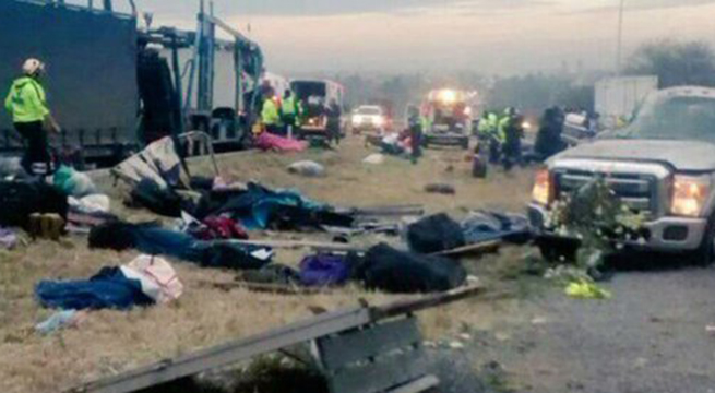 Mueren tres peregrinos por choque en autopista Celaya – Querétaro