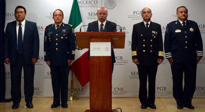Detienen a tres presuntos implicados en el caso Ayotzinapa