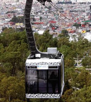 Teleférico en Puebla