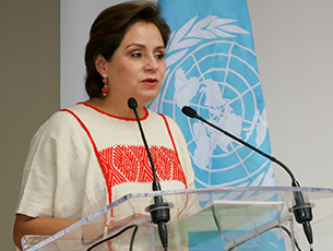 ONU avala a Patricia Espinosa como responsable de la lucha contra Cambio Climático