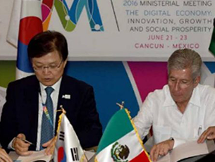 México y Corea del Sur firman acuerdo para desarrollar infraestructura