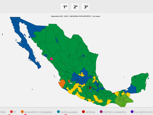 INE presenta el Atlas de Resultados Electorales 1991-2015