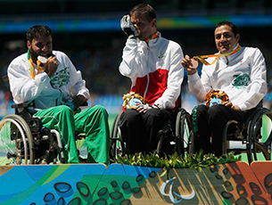 Ex alcalde de Neza gana medalla en Juegos Paralímpicos de Río