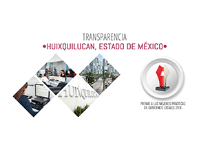 Huixquilucan gana Premio a las Mejores Prácticas por Transparencia