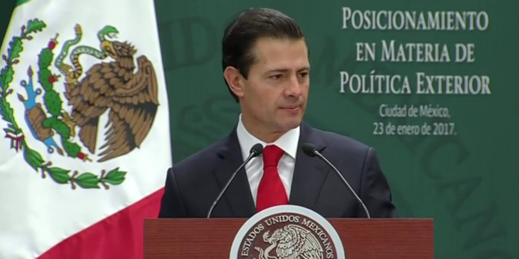 Así será la Política Exterior de México en adelante según Peña Nieto