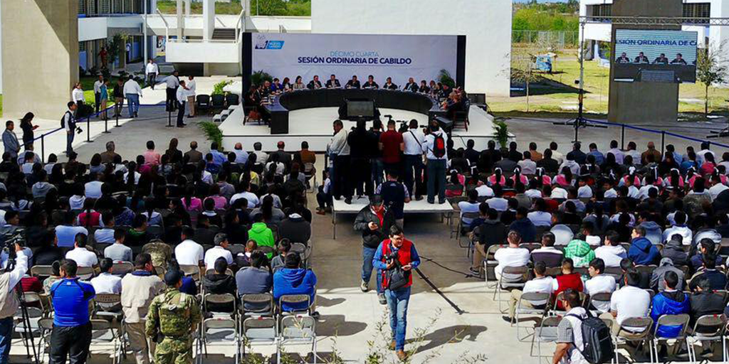 Ayuntamiento de Nuevo Laredo celebra primera sesión de cabildo pública