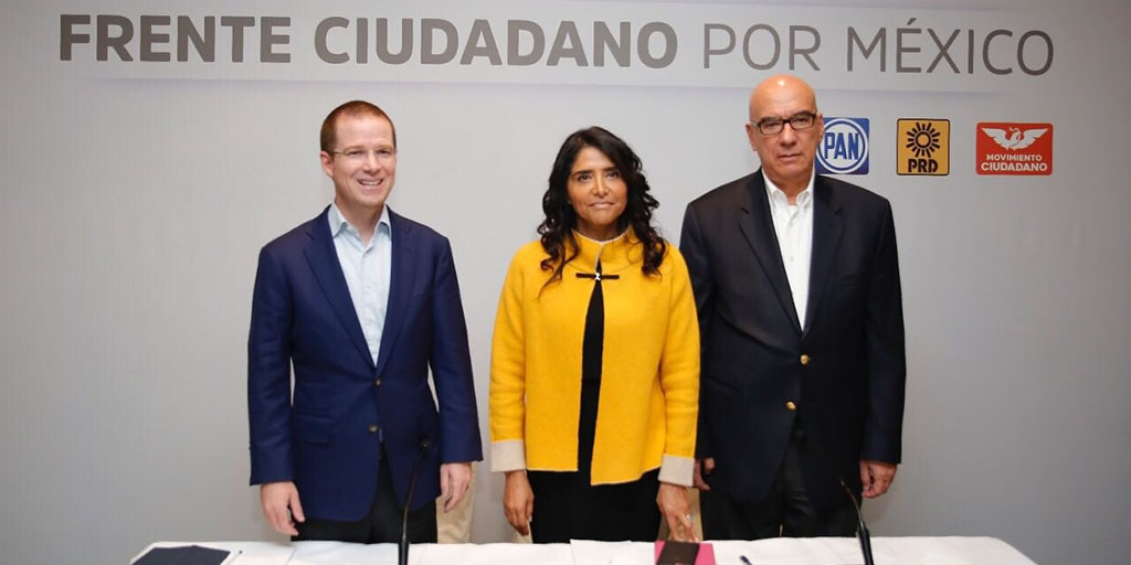 Elecciones 2018: Frente Ciudadano se registra como coalición Por México al Frente