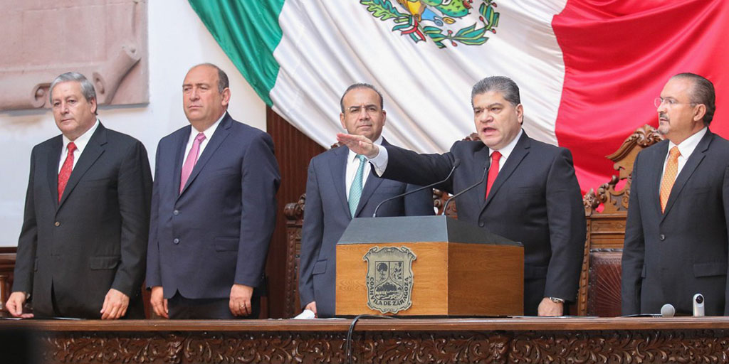 Miguel Riquelme rinde protesta como Gobernador de Coahuila