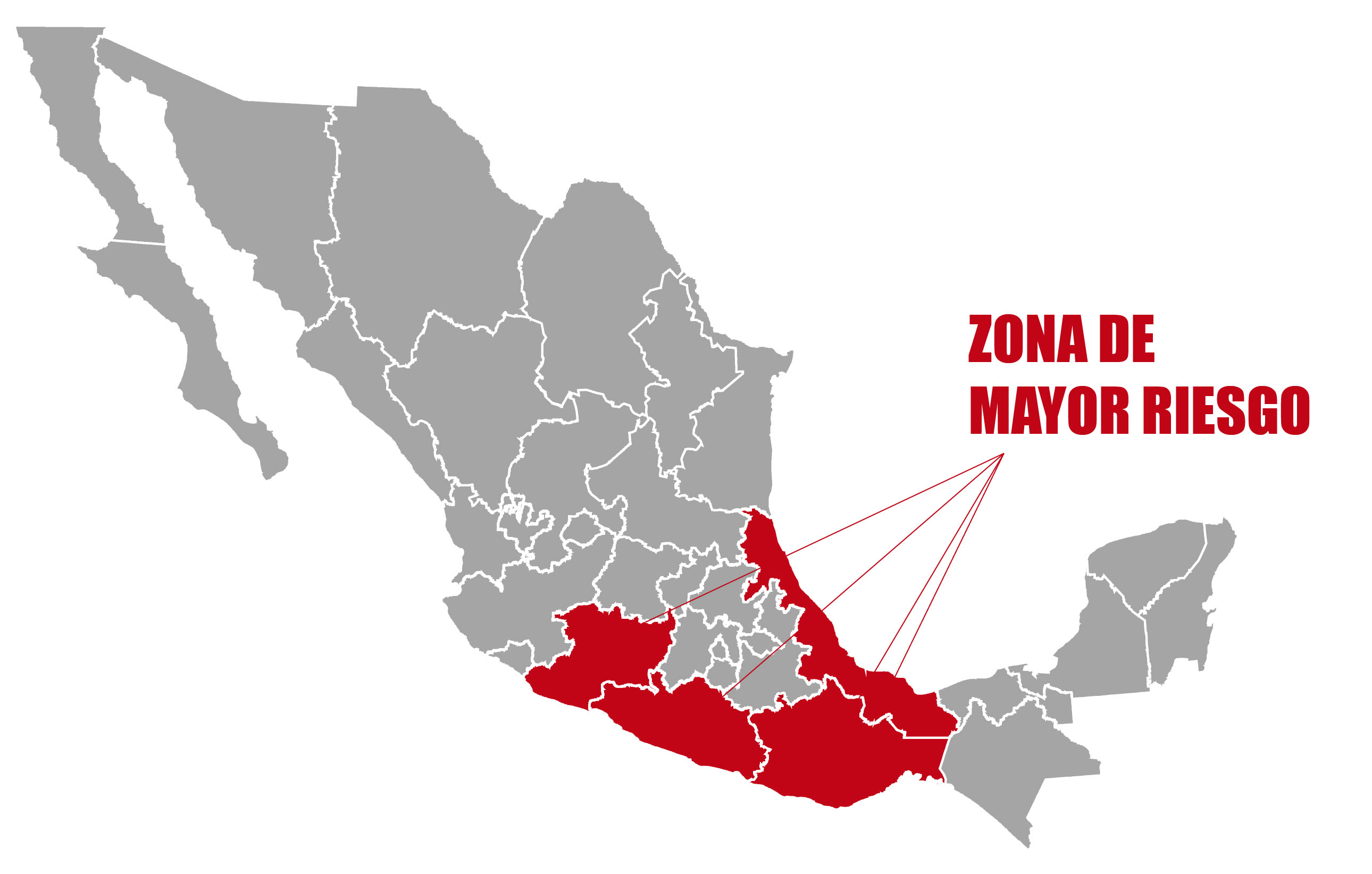 Michoacán, Guerrero, Oaxaca y Veracruz: zona de riesgo para alcaldes