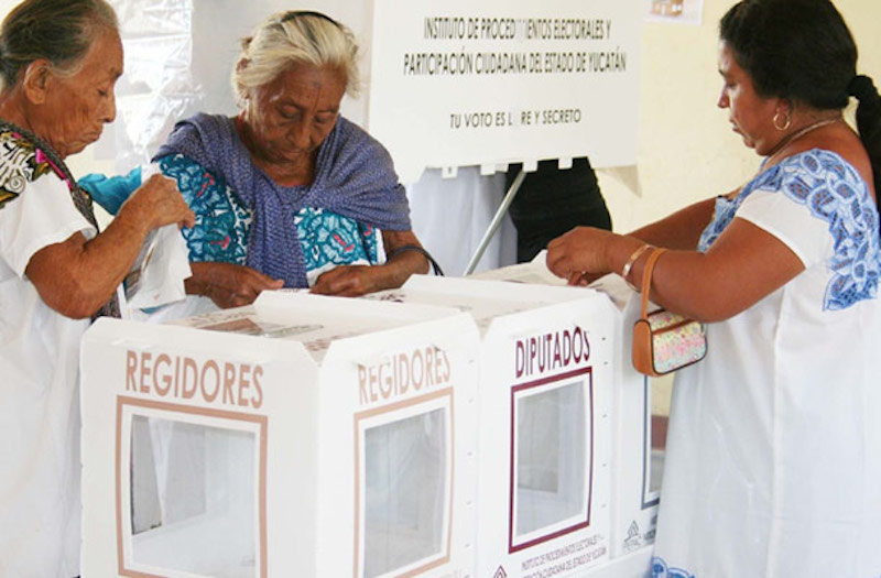 Van 20 alcaldes de Yucatán por la reelección