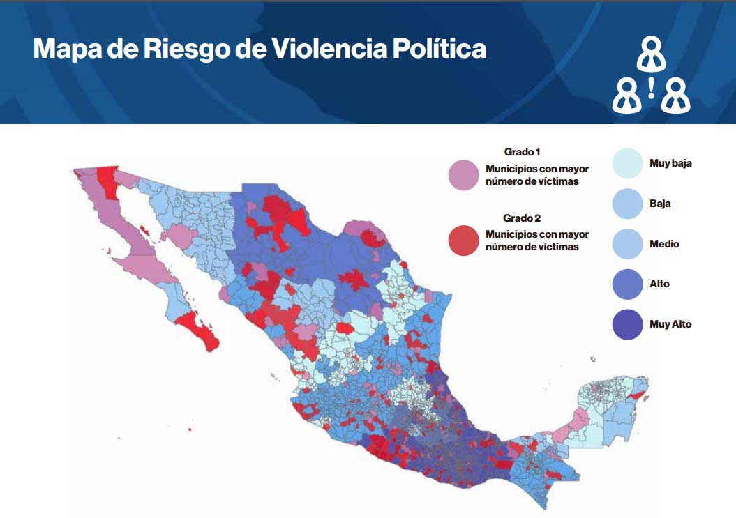 Van 292 muertes por violencia política en 12 años: Atlas de Riesgo Político-Electoral