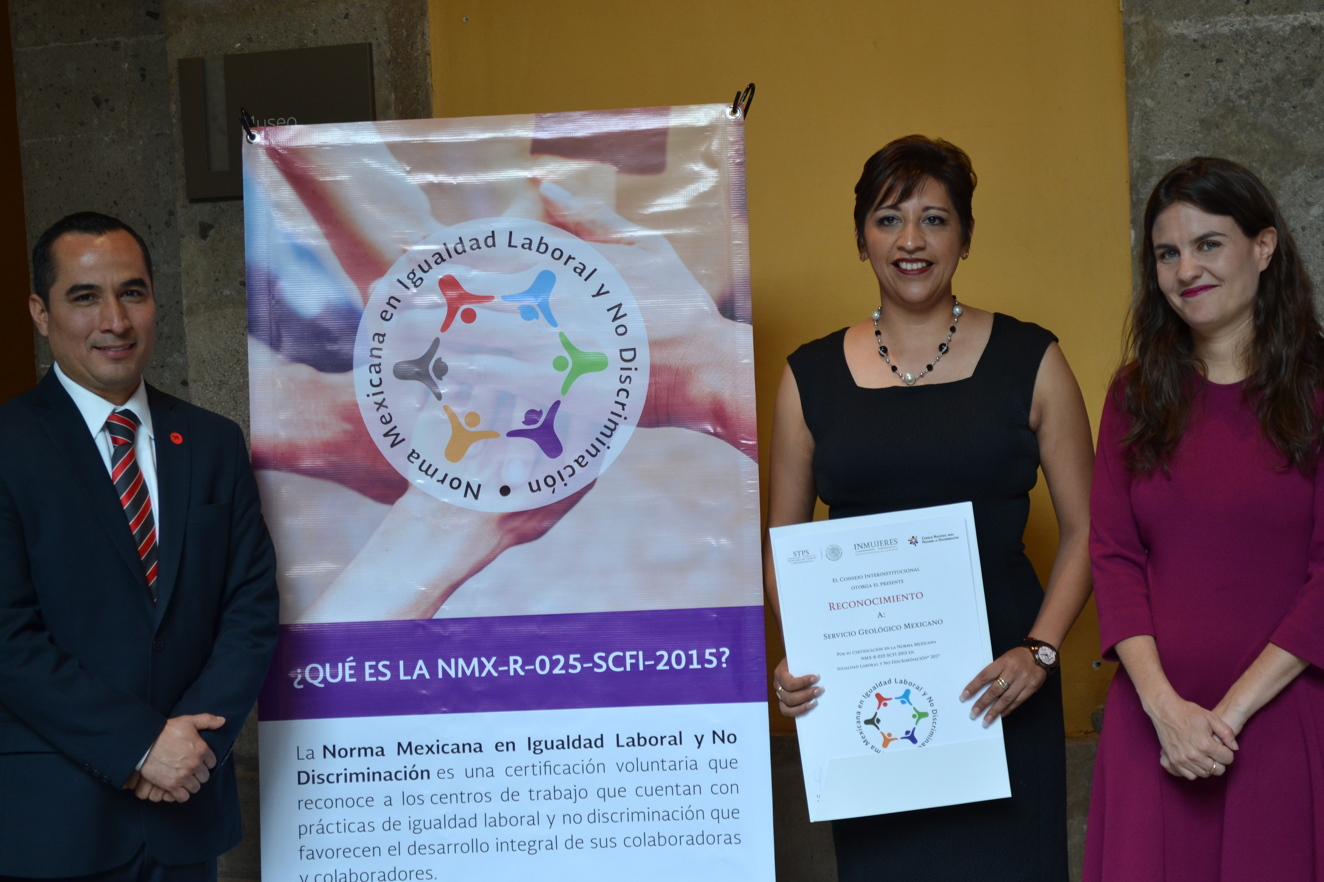 Certifican al SGM con Norma Mexicana de Igualdad Laboral y No discriminación