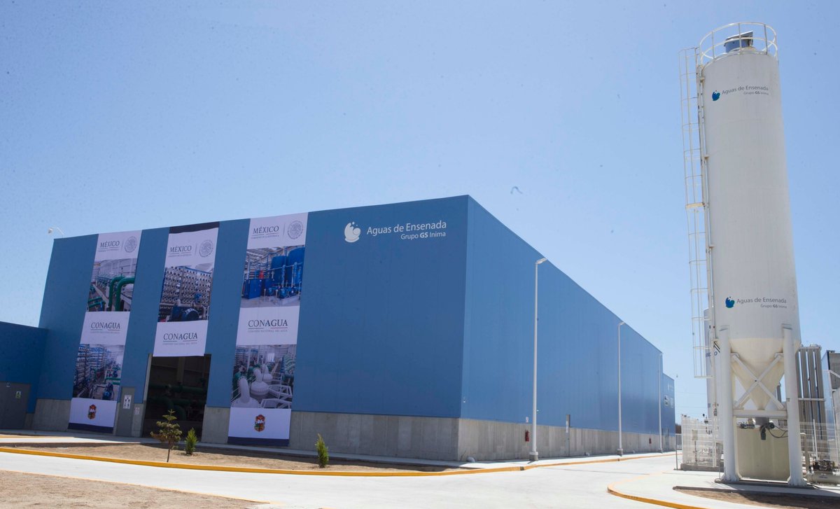 Inauguran planta desalinizadora en Ensenada, con apoyo del BDAN