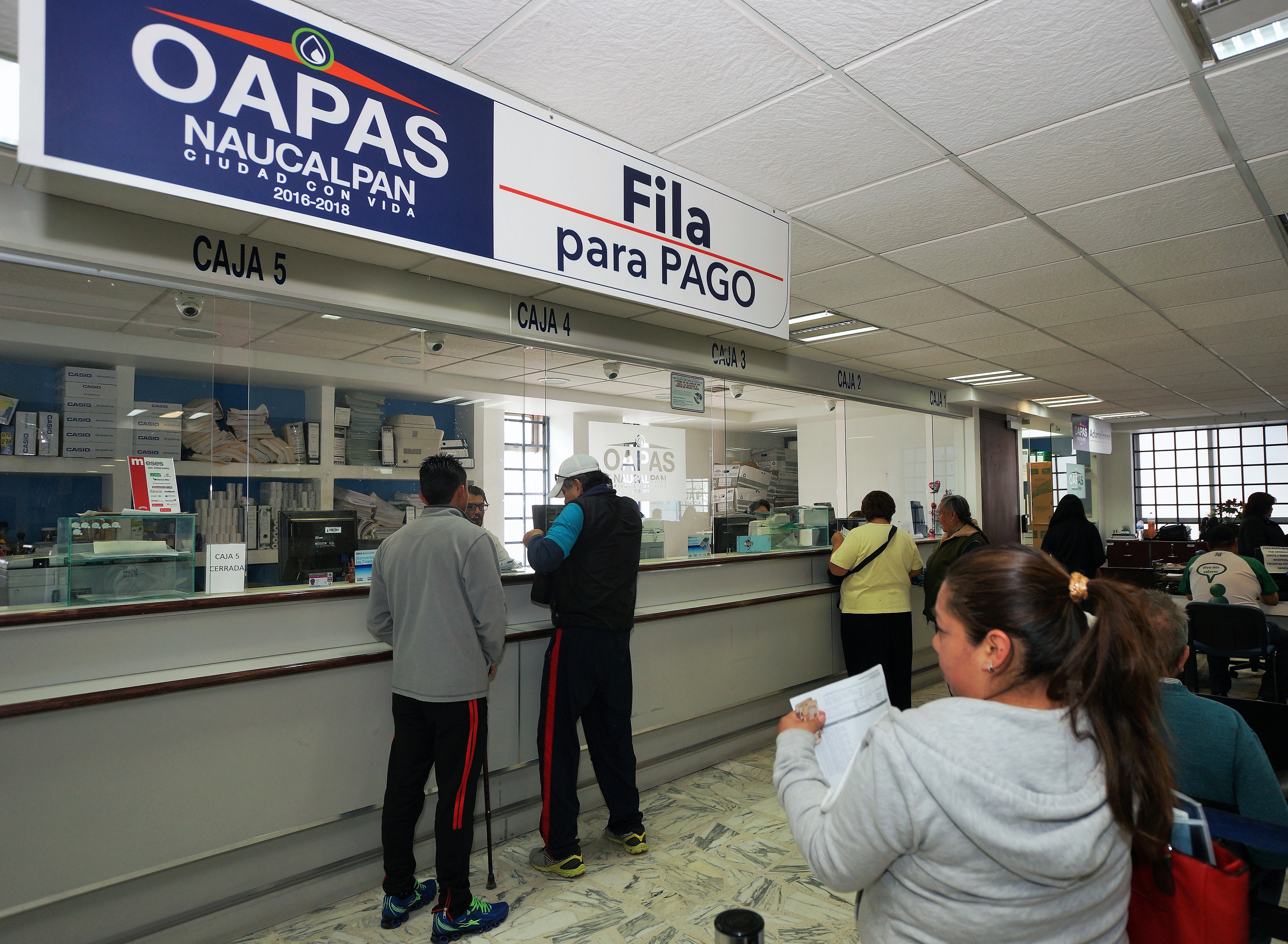 Ofrece OAPAS de Naucalpan subsidio del 100% en multas y recargos