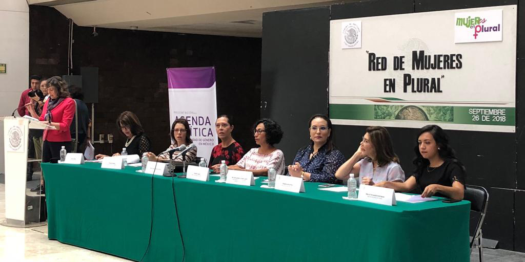 Presentan la agenda política para la igualdad de género en México